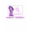 Zodies: Scorpio t-shirts