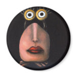 "Zoe" 2 Little alien series magnets
