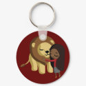 Zoe and Peanut keychains