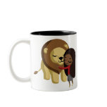 Zoe and Peanut mugs by ButtermilkBiscuits Zoe and Peanut mugs