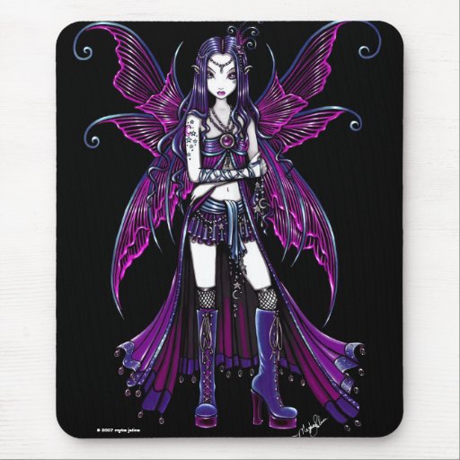"Zoe" Celestial Pink Fairy Mousepad