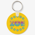 Zoe Flores Rainbow keychains