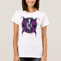 "Zoe" Hot Pink Fairy Babydoll Tee t-shirts