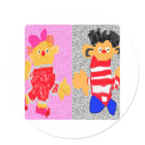 Zoe Moster n Erine stickers