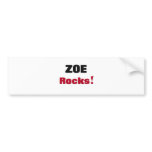 Zoe Rocks Bumper Sticker