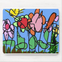 zoe's spring mousepads by prekup zoe's spring mousepads