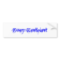 Zoey Redbird bumper stickers