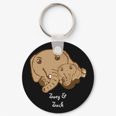 zoeynzack, Zoey &amp;Zack - Customized - Customized Keychain by jenniekurono