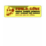 Zom-B-Gone Urban Zombie Removal Ladies Long Sleeve T Shirts