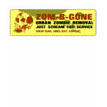 Zom-B-Gone Urban Zombie Removal T Shirt