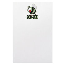 Zom-Bee Stationery Design