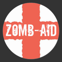 Zomb-AID stickers