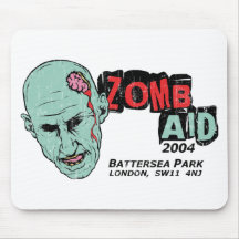 ZombAid Shaun Dead pad Mouse Mats