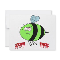 ZomBee Custom Invitations