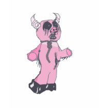 Zombi Pig t-shirts by dreamsatmidnight Zombi Pig t-shirts