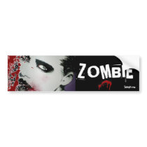 'Zombie'1 Bumper Sticker