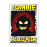 Zombie1 greeting cards post card