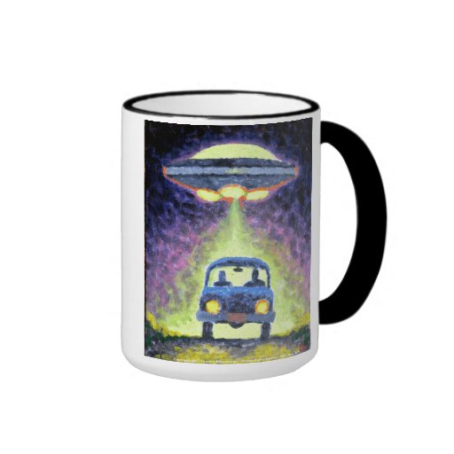 Zombie Alien Abduction office mug!