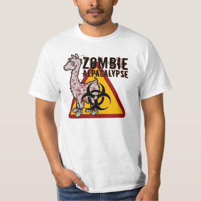 Zombie Alpacalypse T-shirt