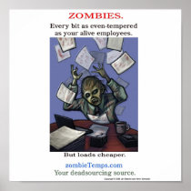 Zombie Anger Management Posters