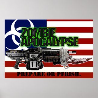 Zombie Apocalypse America Poster