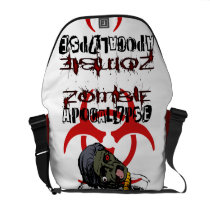 Zombie Apocalypse Bag Messenger Bags