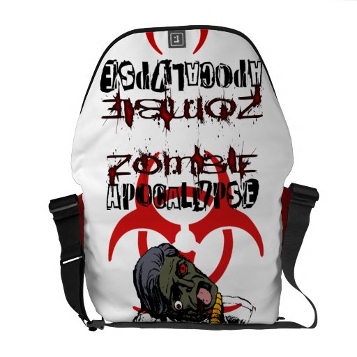 zombie messenger bag