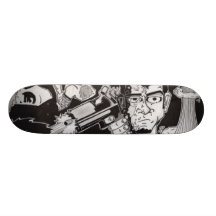zombie apocalypse deck skate board decks