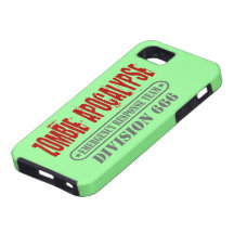 Zombie Apocalypse Division 666 iPhone 5 Case