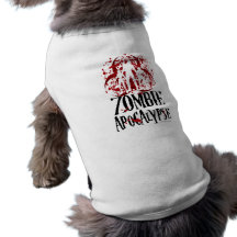 Zombie Apocalypse Doggie T Shirt