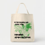 Zombie Apocalypse grocery bag
