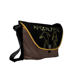 Zombie Apocalypse Messenger Bag rickshaw_messengerbag