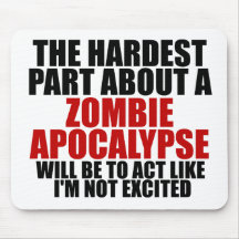 Zombie Apocalypse Mouse Pad