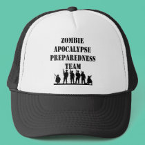 Zombie Apocalypse Preparedness Team hats