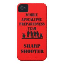 Zombie Apocalypse Preparedness Team iPhone Case Iphone 4 Case-mate Case