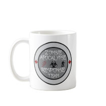 Zombie apocalypse response team mugs