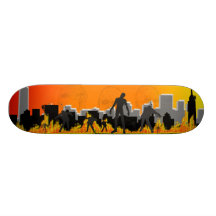 Zombie Apocalypse Skate Board