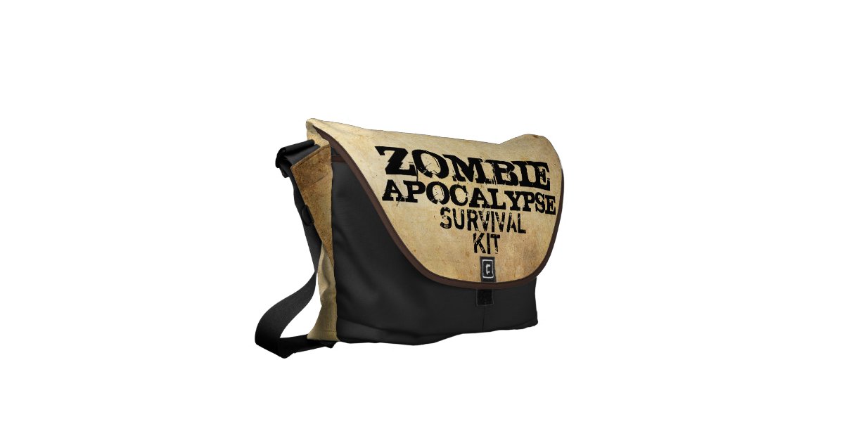 zombie messenger bag