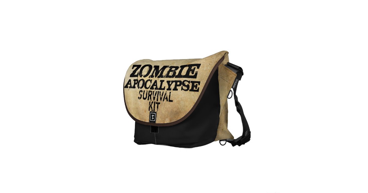 zombie messenger bag