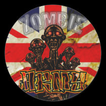 Zombie Army Brit Edition Sticker stickers