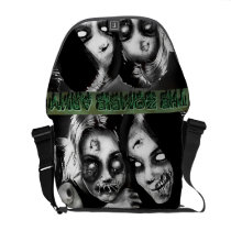 zombie army girls commuter bag