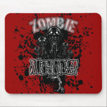 Zombie Army Mousepad mousepads