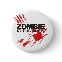 Zombie Assassin Society Pins