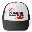 Zombie Assassin Society hats