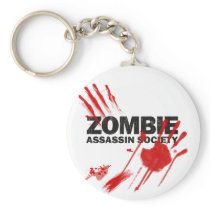 Zombie Assassin Society Keychain