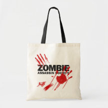 Zombie Assassin Society Tote Bag