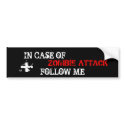 Zombie Attack bumper stickers by Kaylibayne Zombie Attack bumper stickers