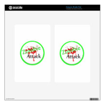 Zombie Attack Cover Kindle Fire Skin