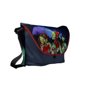 Zombie Babes Messenger Bag rickshaw_messengerbag