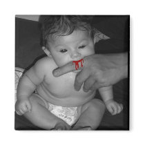Zombie Baby Fridge Magnets